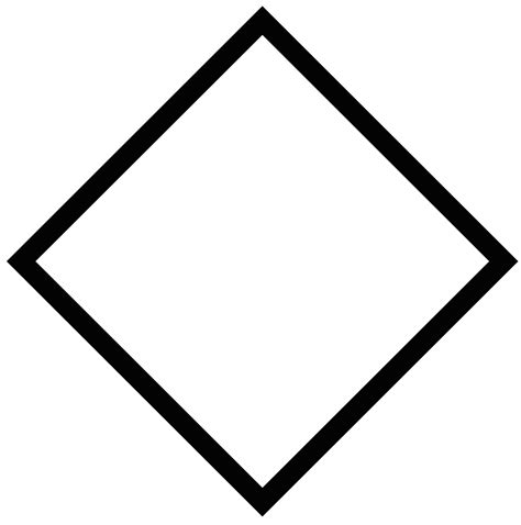 geometric shape rhombus square triangle diamond shape png