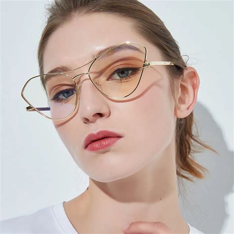 Mincl Fashion Women Cat Progressive Multifocal Reading Glasses Double