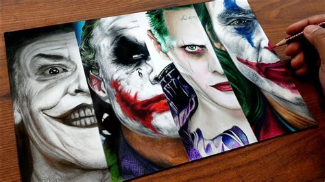 ultimate collection   high quality joker images  drawing