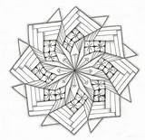 Fold Pinwheel sketch template