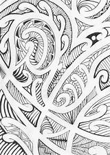 Maori Polynesian Tribal Tribais Doodles Aidobonsai Simple Samoan Escolha Pasta Projetos sketch template