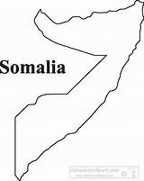Somalia Map Outline Clipart Country Maps Members Transparent Available Gif sketch template