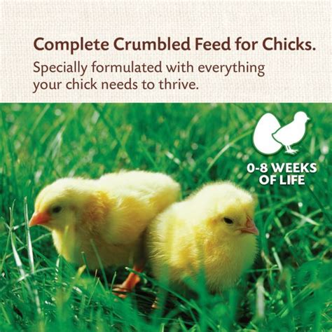Chicks Starter Crumble Feed Non Medicated Duckling Gosling Complete