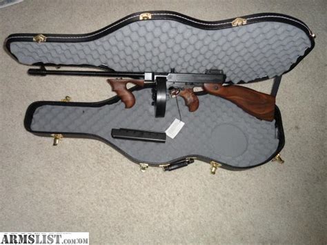 armslist  sale thompson machine gun  violin case