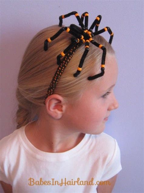 fun  creative halloween hairstyle ideas  kids
