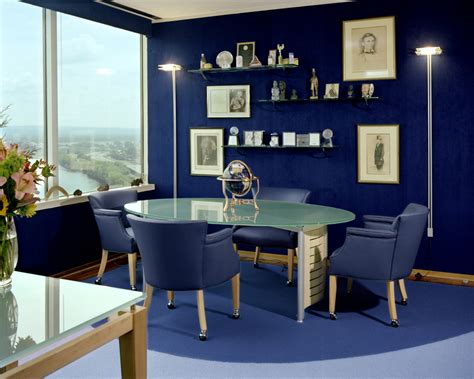 brilliant interior designs  dark blue  dramatic ambience