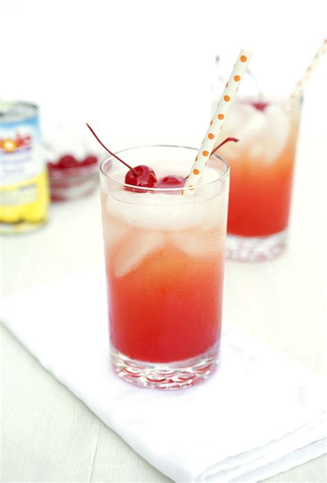 Pineapple Sunset Cocktail