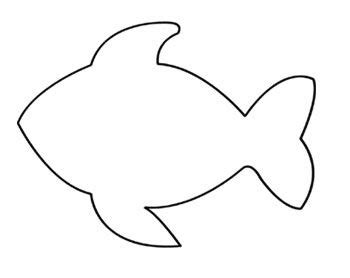 images  printable fish pattern printable fish outline