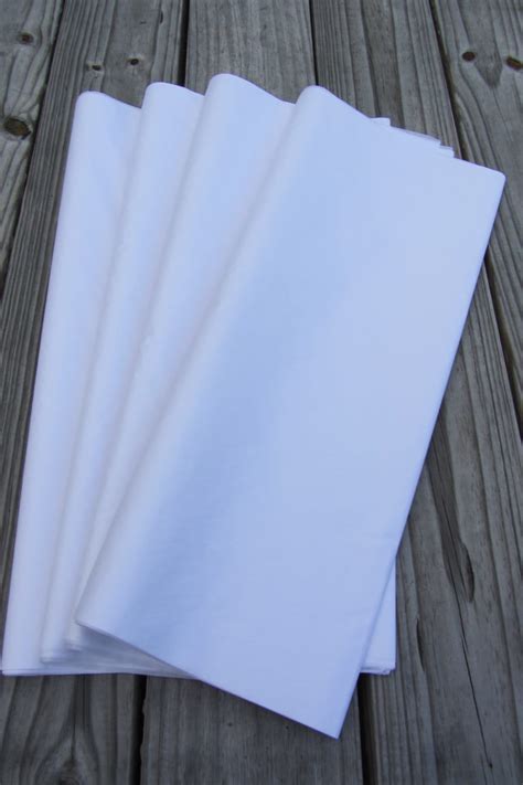 tissue paper  sheets white tissue paper