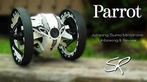 parrot jumping sumo minidrone review  coolest robot   raymond strazdas youtube