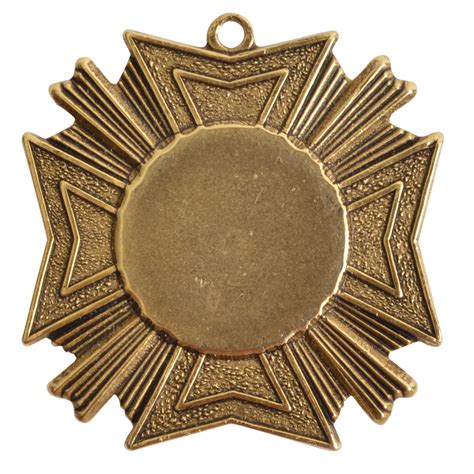 brass medallion grande starburst single loopantique gold nunn design