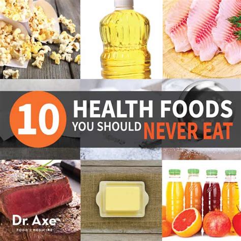 10 health foods you should never eat