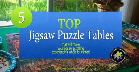 Top 5 Jigsaw Puzzle Tables Ideal Solutions For Avid