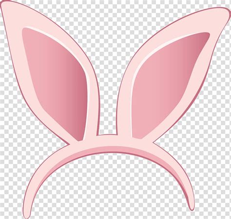 easter bunny hare rabbit ears transparent background png clipart