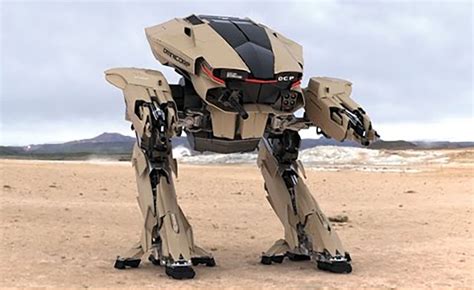 futuristic military robot