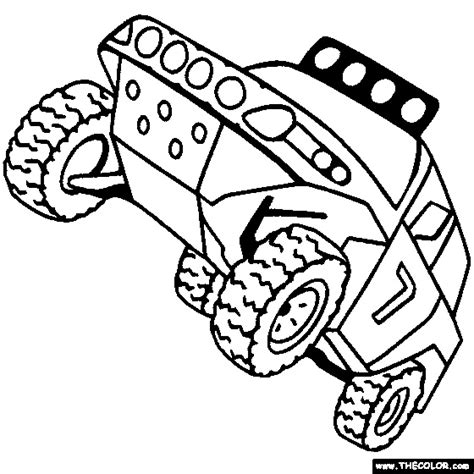 baja racing vehicle  coloring page  coloring pages