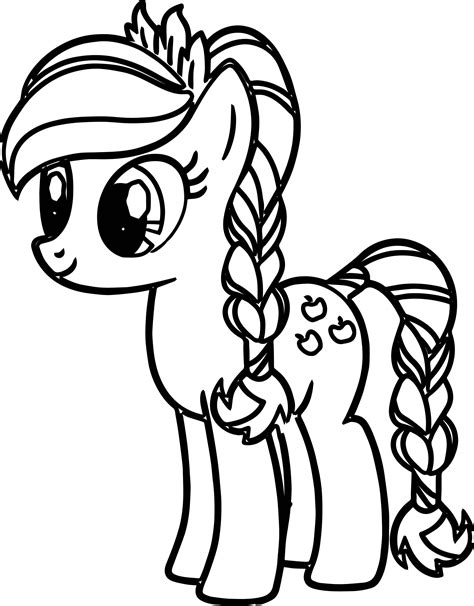 coloring pages    ponies
