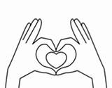 Hands Coloring Para Washing Drawing Heart Mano Pintar Manos Printables Coloringcrew Decals Pages Paintingvalley Explore sketch template
