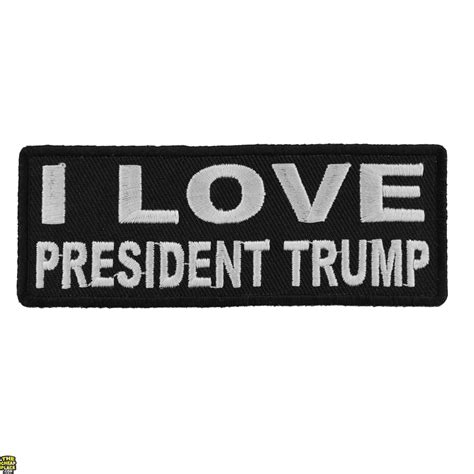 love president trump patch