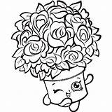 Shopkins Coloring Pages Season Shopkin Bouquet Colouring Printable Color Sheets Cute Kids Colour Scribblefun Limited Edition Draw Rare Book Print sketch template