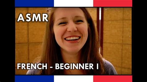 Asmr Teaching You French Beginner Lesson I Youtube