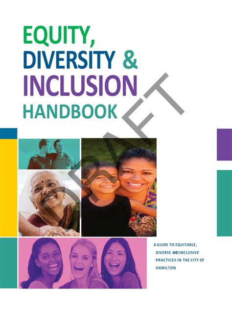 equity diversity and inclusion handbook draft social exclusion