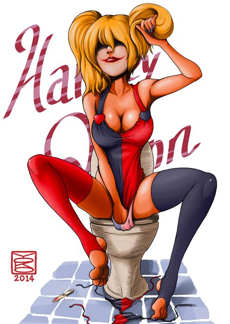 Harley Quinn Toilet By Y0ko On Deviantart