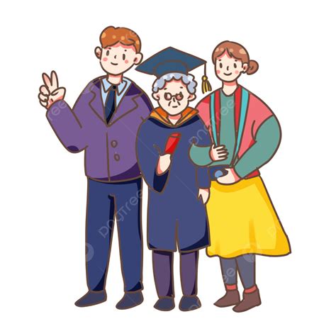 college students clipart png images senior college students elderly