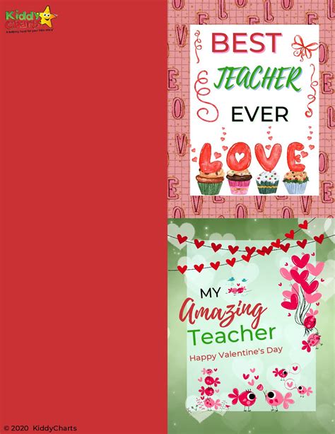 printable teacher valentine cards