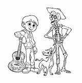 Coco Coloring Pages Printables sketch template