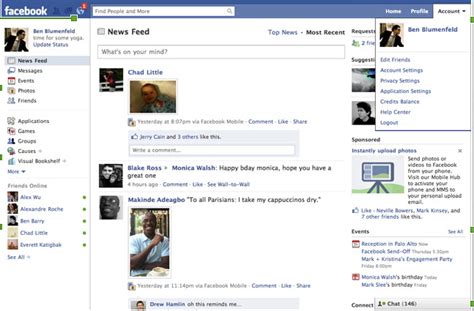 facebooks  simplified home page   bit complicated dailybits