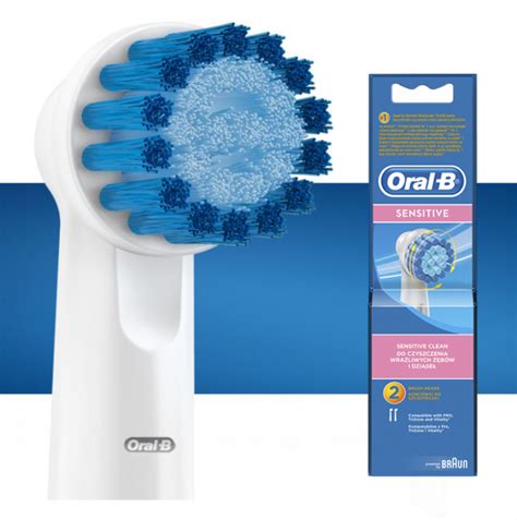 oral  sensitive gum care replacement brush heads  pack
