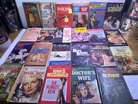 🔥erotica Vintage Smut Sleaze Adult Pulp And Romance 50s 70s Lot Of 23