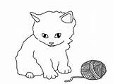 Coloring Cat Kitten Pet Pages Ausmalbilder Cute Katzen Malvorlagen Und Zum Sad Downloadable Bilder Tiere Educativeprintable Printable Ausdrucken Kostenlos Educative sketch template