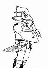 Falco Lombardi Coloring Pages Deviantart Template sketch template