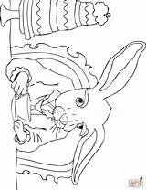 Burton Colorare Caterpillar Marzolina Lepre Hare Mad Disegno Getcolorings sketch template