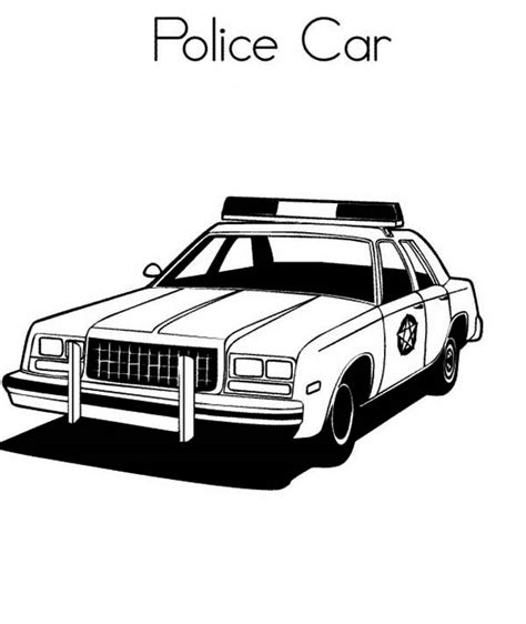 awesome police car coloring page color luna
