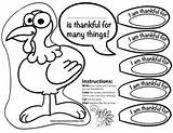 Thankful Turkey Thanksgiving Am Printable Feather Feathers Activities Templates School Coloring Craft Crafts Preschool Kindergarten Activity Printablee Primary Writing Choose sketch template