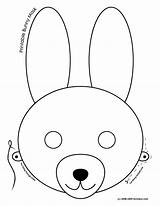 Printable Mask Bunny Easter Coloring Masks Cartoon Activities Templates Kids Animal Chick Baby Clipart Drawing Printables Pages Projects Craftjr Cliparts sketch template