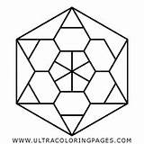 Hexagon Ultracoloringpages sketch template