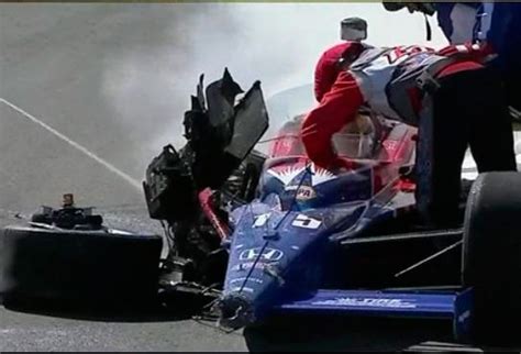 Dan Wheldon Killed Photos From The Indy 300 Crash
