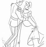 Coloring Pages Disney Valentine Princess Prince Valentines Dancing sketch template