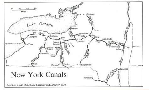 Pennsylvania canal map