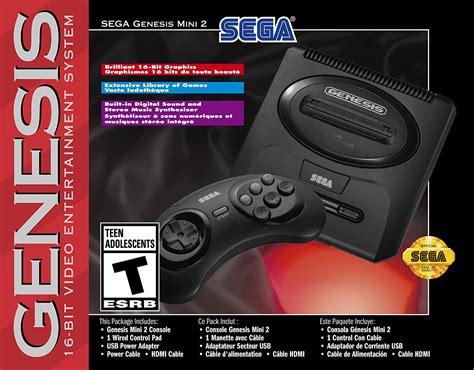 nostalgia en miniatura sega presenta la genesis mini   estos son los juegos  incluye