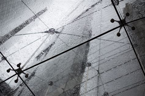 image  glass awning   rain austockphoto