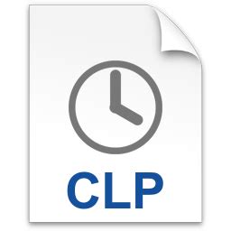 file extension clp   open  clp file