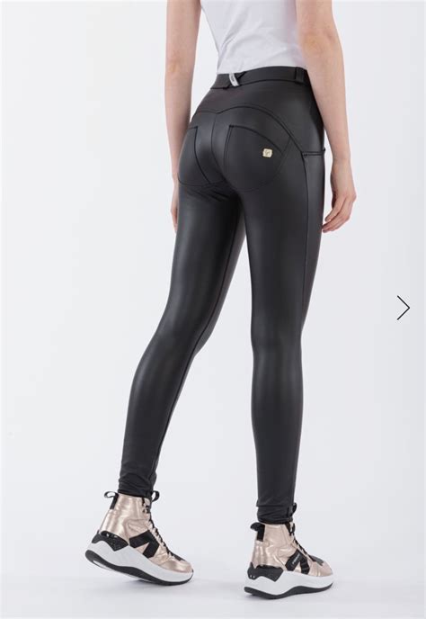 freddy mid rise leather trousers revolve store