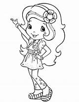 Strawberry Shortcake Coloring Pages Printable Wonder sketch template