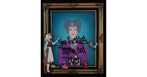 Cinderella Revenge Profanity Pop Disney Art Popsugar