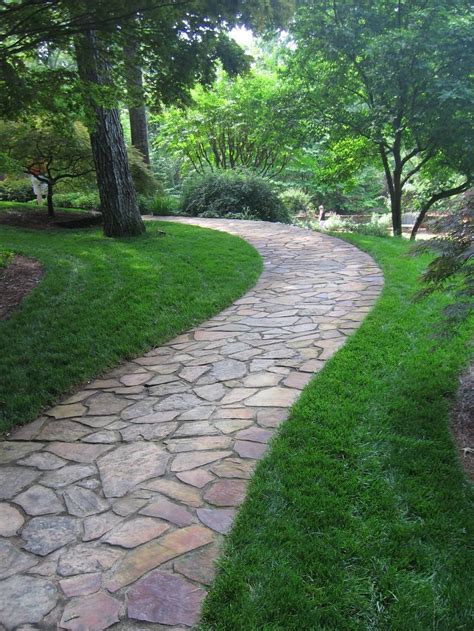 stone pathways images  pinterest stone paths driveways  garden paths
